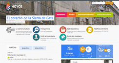 Desktop Screenshot of hoyos.es